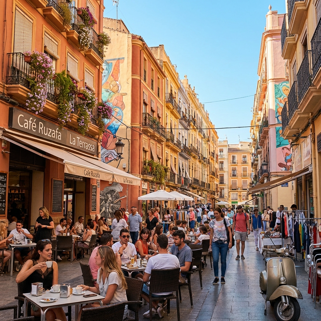 Vivir en Valencia: Ruzafa y El Carmen, Dos Estilos de Vida
